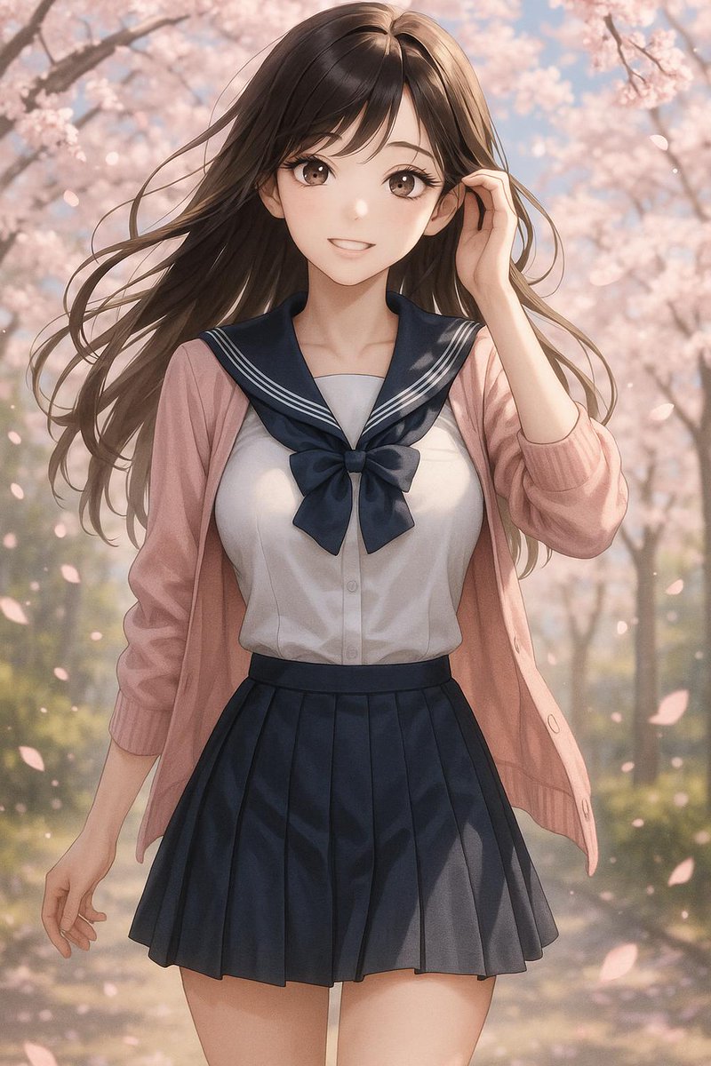 nemuru_gen's tweet image. ネムルが投稿

春の通学路、桜舞う中で髪を整えながら歩く少女の軽やかな一歩。

#gpt4o #aiart