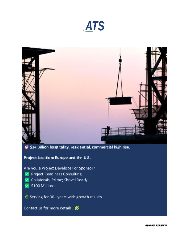 Born2serveRJM's tweet image. Your Project Deserves to Be Funded

We help sponsors bridge the gap between engineering and financing.

Strong projects get funded when they are finance ready.

ats-business.com

#financing #infrastructureprojects #energyprojects