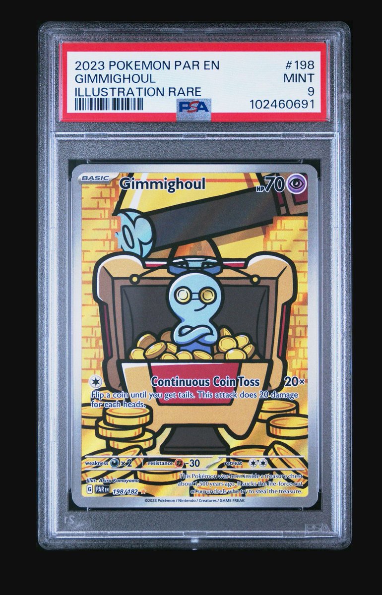 💫SLAB GIVEAWAY!💫

It’s Wednesday so it’s time for another giveaway (every week btw)

1 winner to receive the slab in the picture.

✅Like + Repost + Comment
✅Follow <a href="/SalvoGCards/">SalvoGCards</a> (me)

Winner announced Friday Nov. 21st

#Pokemon #pokemoncards #Giveaway