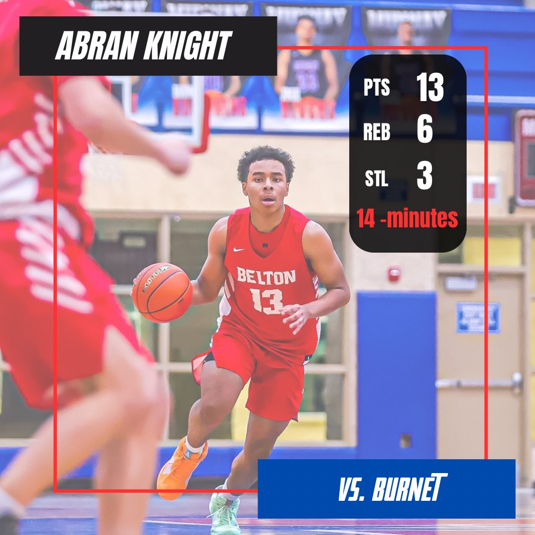 AbranKnight_'s tweet image. Got straight to it, handled business early, then hit the bench. Proud of how we executed. 2-0

@BeltonTigerBB @Centex_Recruits @CoachKen_Smith