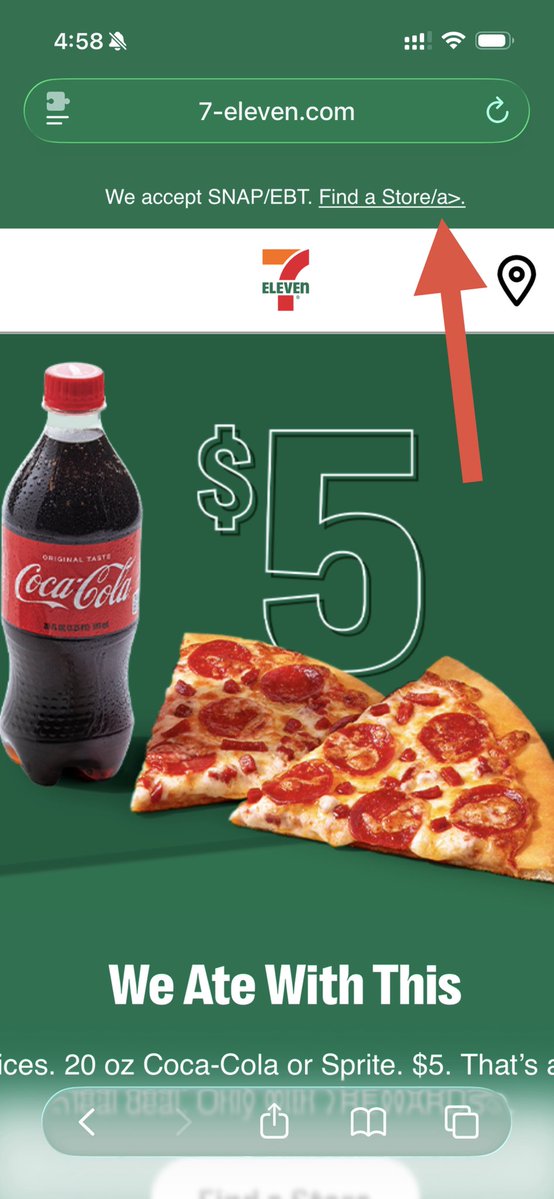 DarkerLogic's tweet image. Hey @7eleven , let the webmaster know there is a mistake in the closing tag for the hyperlink on the main page. Also… why is ELEVE in capitals and the n is lower case? Just curious. #7eleven #html