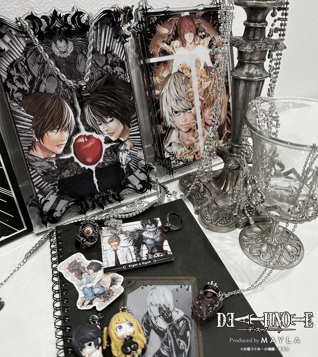 リングとセットで揃えたくなる──。 DEATH NOTE ジュエルサンド