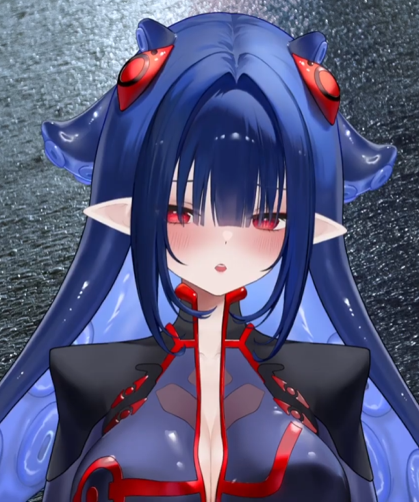 Editing_Bug's tweet photo. Too many ideas. Too much to do. I want to pet her hair tentacles. https://t.co/T4ENgM4r0s
