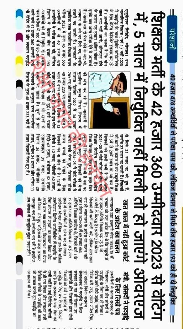 <a href="/schooledump/">School Education Department, MP</a> <a href="/udaypratapmp/">Uday Pratap Singh</a> #वर्ग 1 उच्च माध्यमिक चयन परीक्षा <a href="/2023/">!</a> में #द्वितीय काउंसलिंग ओर #पद वृद्धि का प्रयास कब तक पूरा होगा ??

<a href="/2/">A 2-loop</a> साल से अटकी हुई हे #पद वृद्धि की मांग l
 
<a href="/1/">1</a> साल से अटकी हुई हे #द्वितीय काउंसलिंग।

<a href="/NEYU4MP/">NEYU MADHYAPRADESH</a>
<a href="/INCMP/">MP Congress</a>
<a href="/schooledump/">School Education Department, MP</a>
<a href="/matiyamet_/">मटियामेट</a> 
<a href="/MPyuva06/">मप्र युवा</a> 
<a href="/MPYuvaShakti/">|| MP Yuva Shakti ||</a> 
<a href="/Anurag_Dwary/">Anurag Dwary</a>
