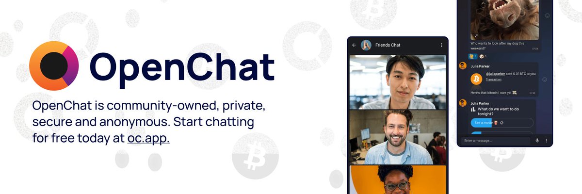 Im_dat_OG's tweet image. On-chain messaging. Token-powered governance. Global communication without limits. @OpenChat is everything #Web3 promised and it’s live today. $CHAT drives the ecosystem forward.
Join the decentralized era → oc.app
Built on #InternetComputer

$ICP @clownitx $EXE