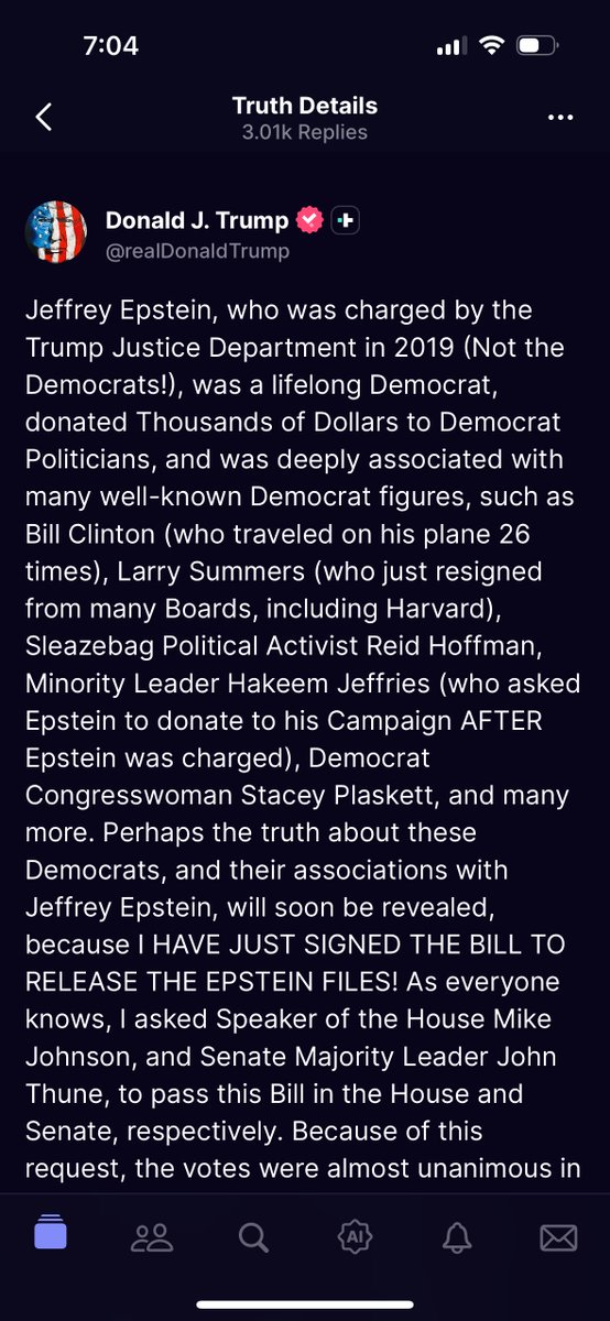 NewsAsset's tweet image. Trump just signed the order to release ALL of the Epstein files.