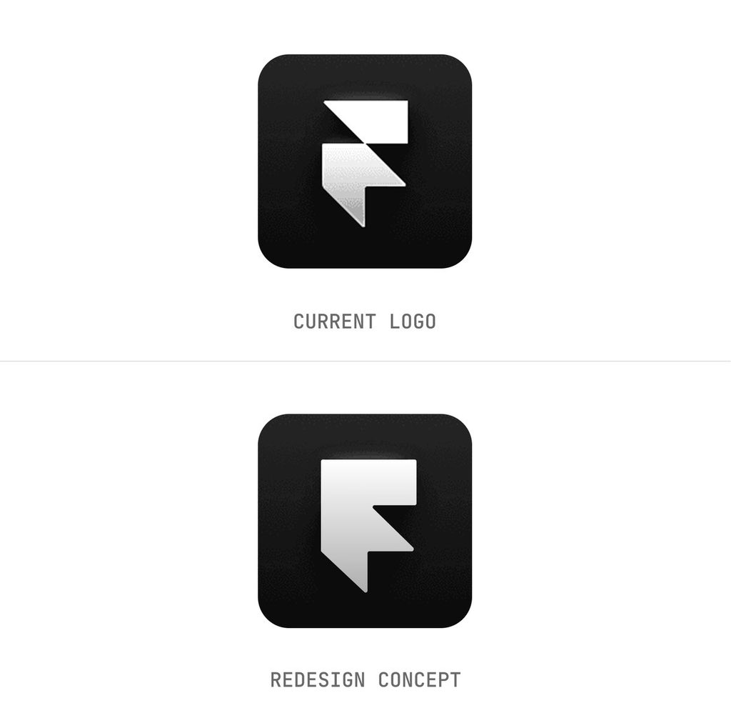 Wahaj_Designer's tweet image. Framer logo redesign concept