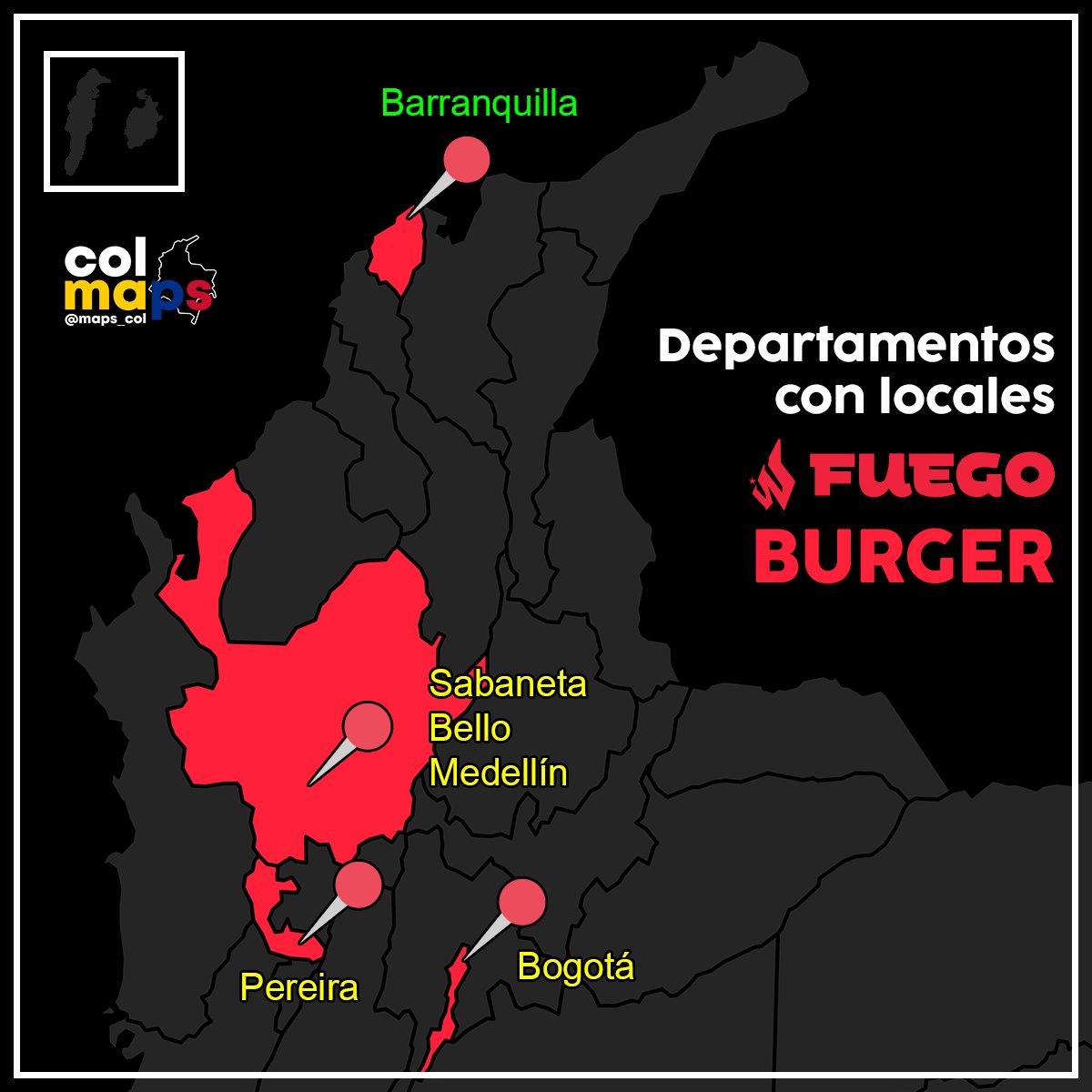Colombia Maps 🇨🇴 tweet media
