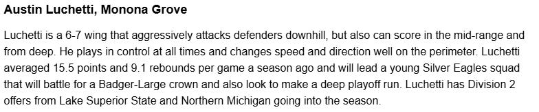 WI Playmakers P32 tweet media