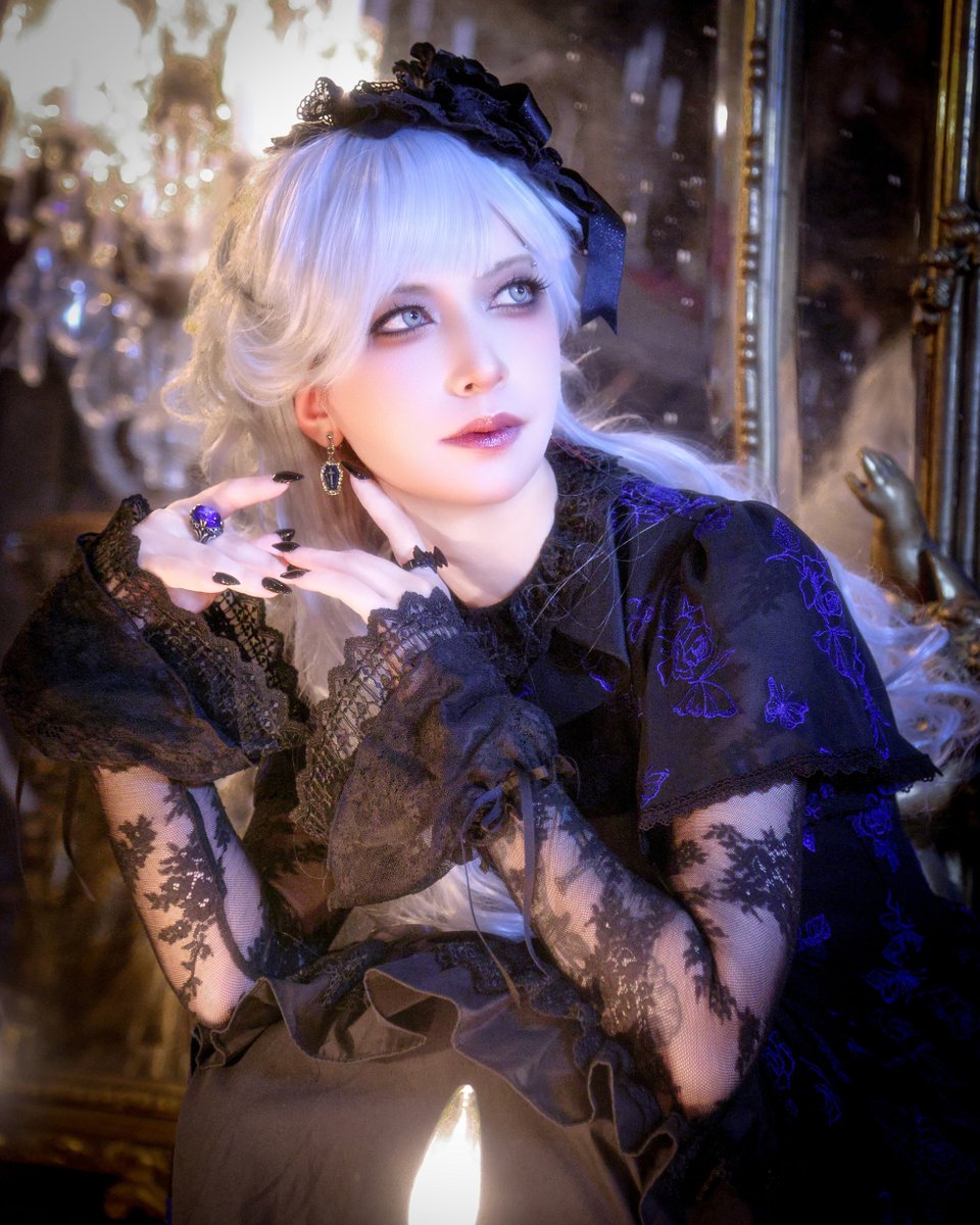 【新品】Roseand Butterflyセレーネドレス黒Moitieモワティエ Butterflyセレーネドレス黒Moitieモワティエ 【新品】Roseand