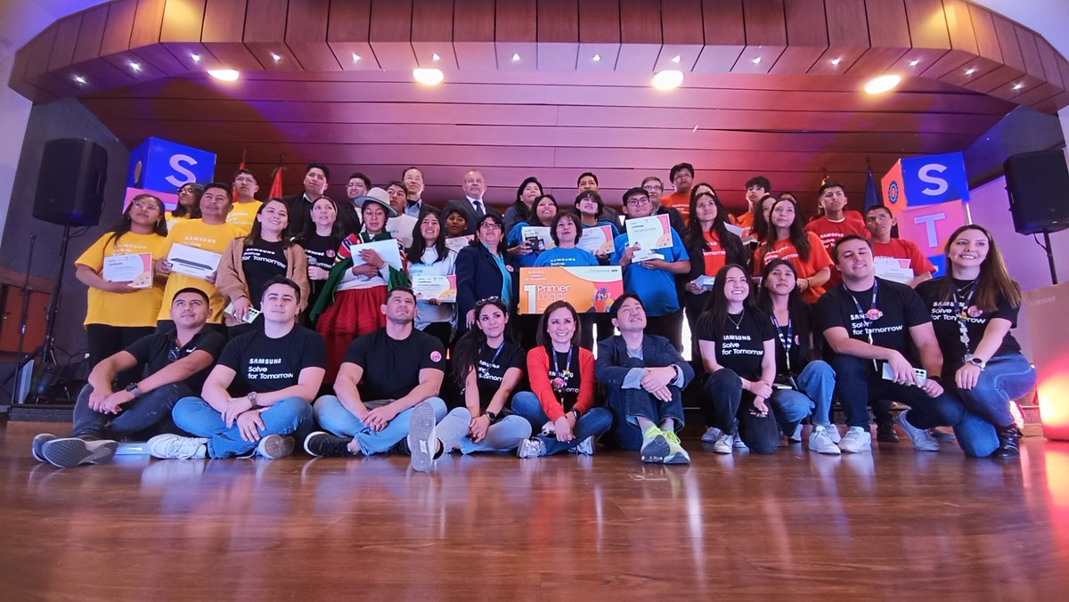 Aygun_Digital's tweet image. 🟠#Aygün🇧🇴 | @SamsungBolivia anuncia a los cinco finalistas de Solve for Tomorrow 2025 en Bolivia aygun.com.bo/solve-for-tomo…