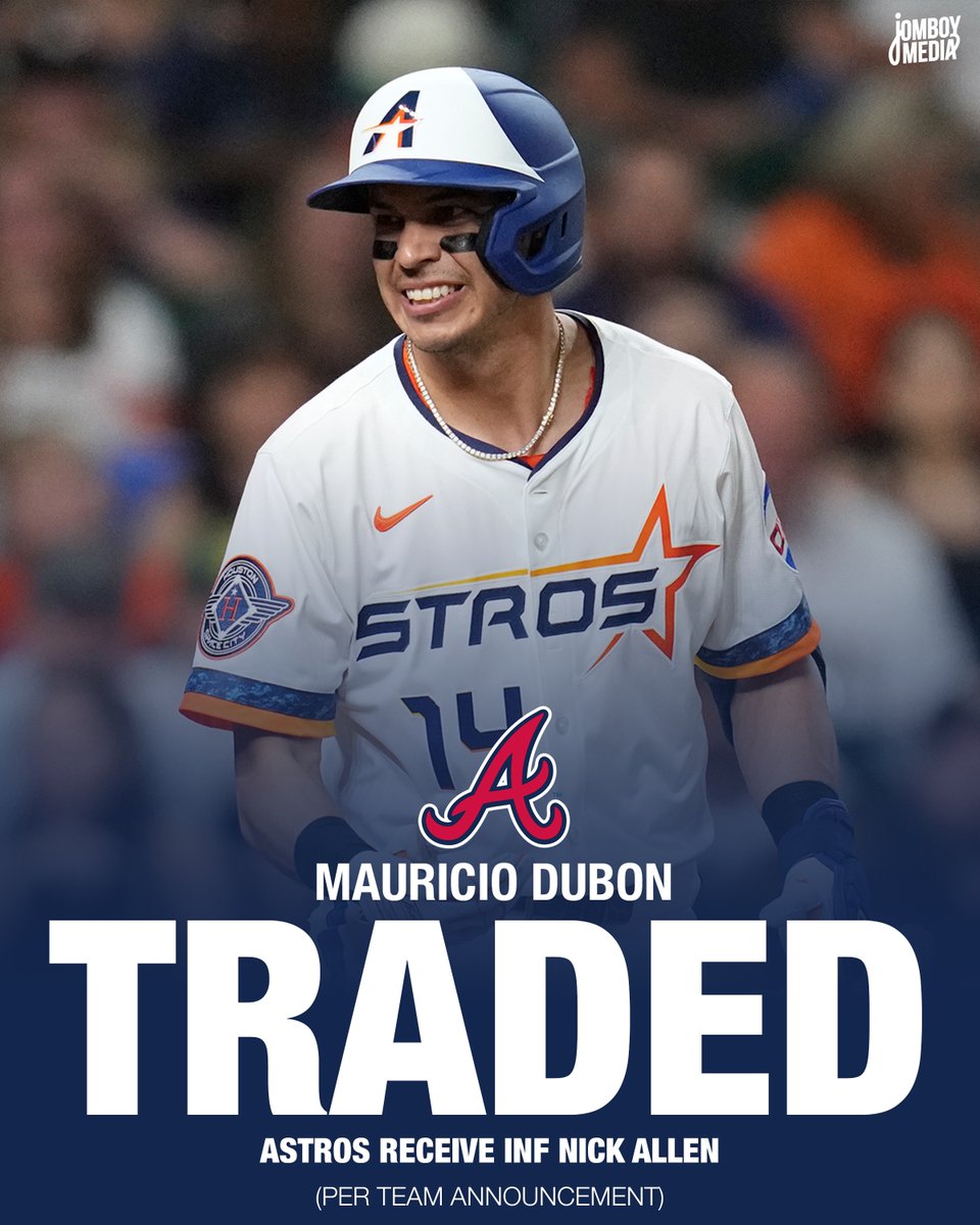 TalkinBaseball_'s tweet photo. Braves have acquired Mauricio Dubón from Houston https://t.co/Ip6qGnYu2o