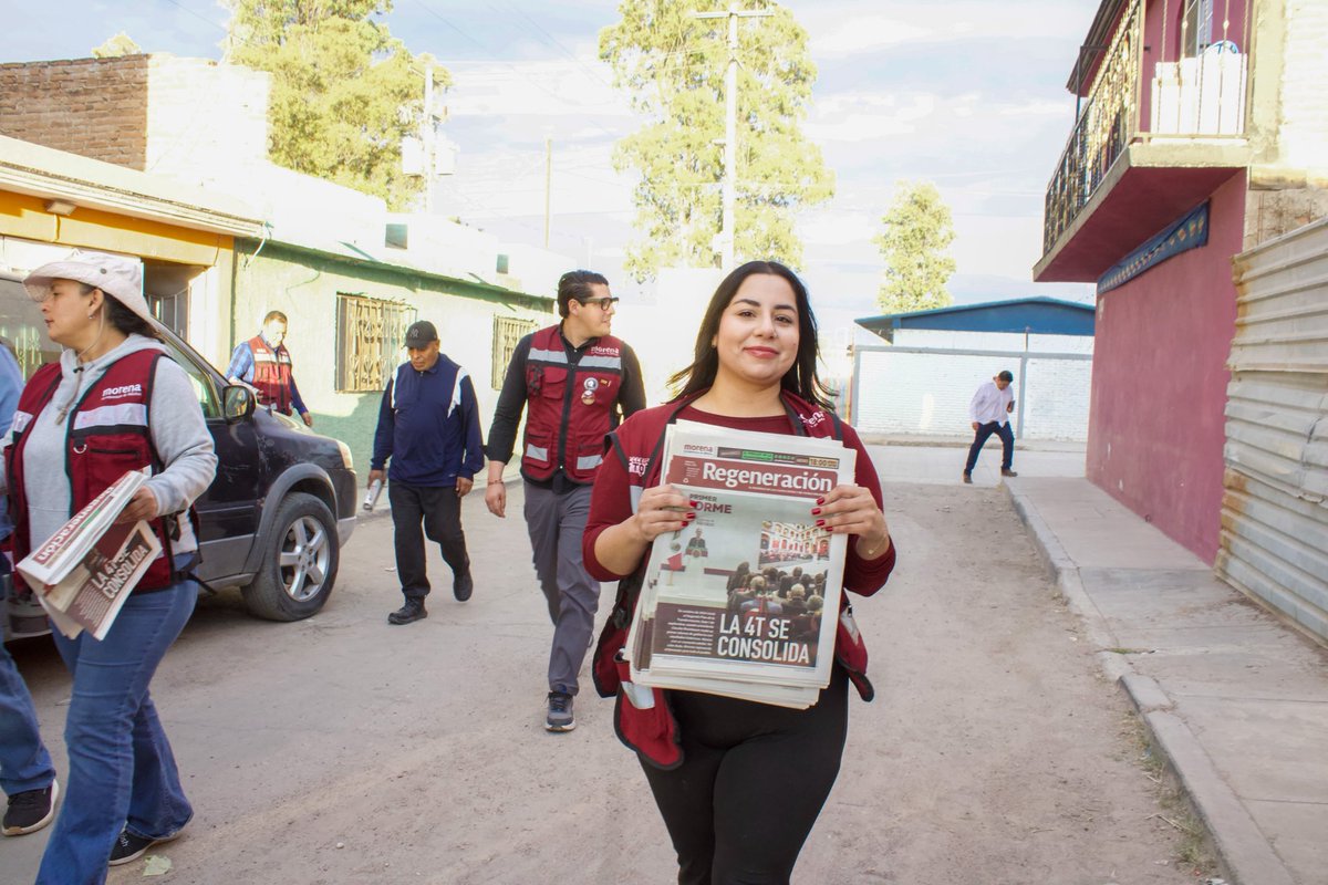 Hemos iniciado una jornada intensa de brigadas en las colonias de nuestro estado. 
Nuestra fuerza radica en nuestra gente y en el compromiso de no perder el contacto con la base.
Seguiremos recorriendo cada colonia, porque la #4T es un proyecto que se construye con las voces y