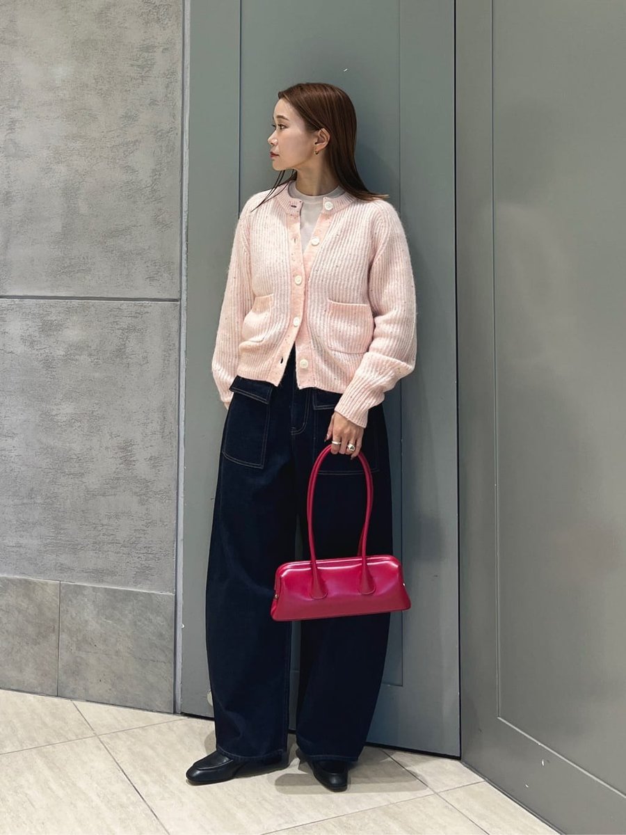 フラワー スパンコール カーディガン UNITED ARROWS