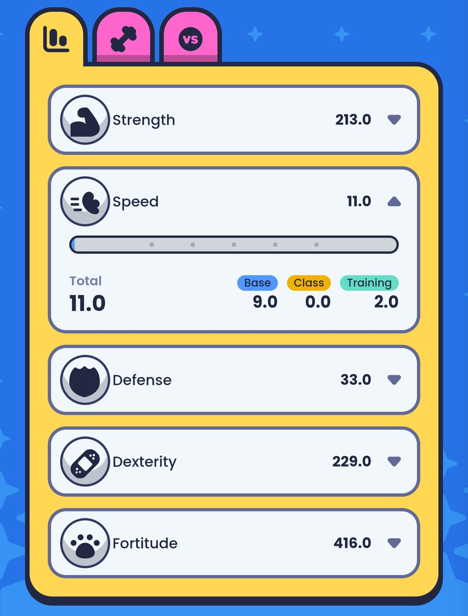 Meet Midoriya (Deku). He is my experiment classed as grinder. 

The idea is simple: see if he can overcome his class by raising his lowest stat above his highest stat. Let's see what happens this pre-season. <a href="/Moku_HQ/">Moku✨</a> #mymokichampion