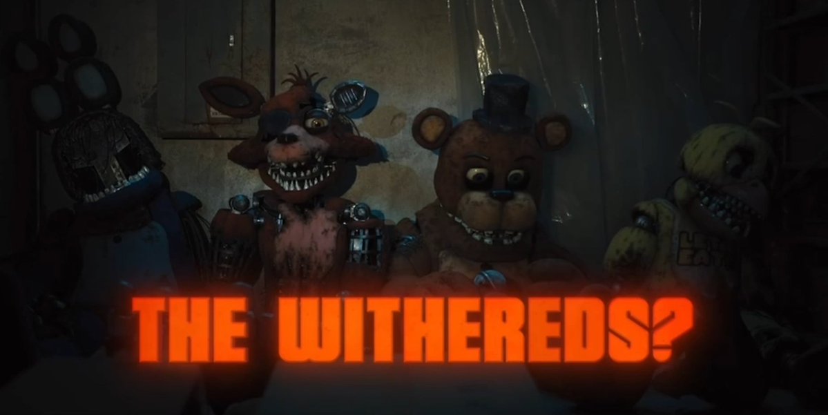 FNAFMovieUpdate's tweet image. Have you met the Withereds? 🐻

Get tickets now: fivenightsatfreddys.movie/tickets
#FNAF2Movie #FiveNightsatFreddys