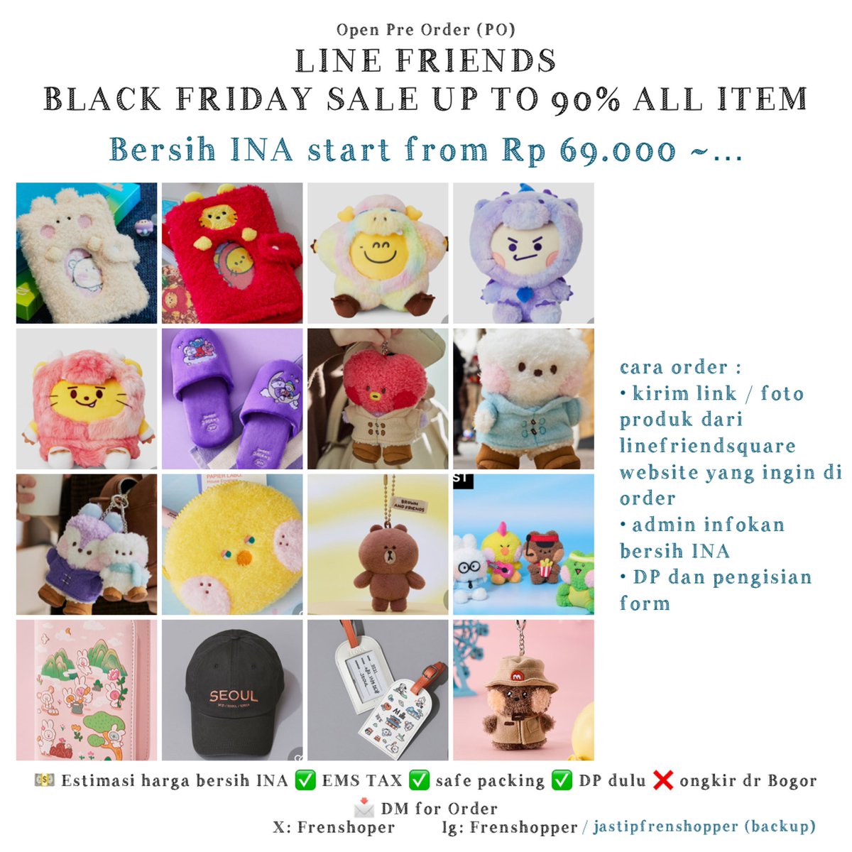 OPEN PO INA GO PERSONAL ORDER JASTIP KOREA 🇰🇷 tweet media