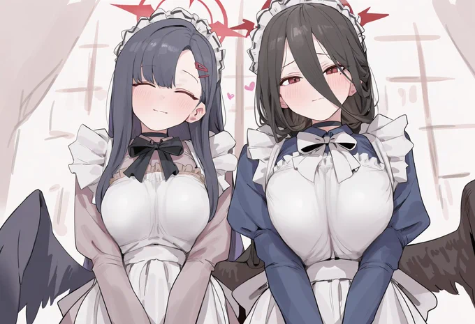 毎朝起こしてくれるイチカとハスミ