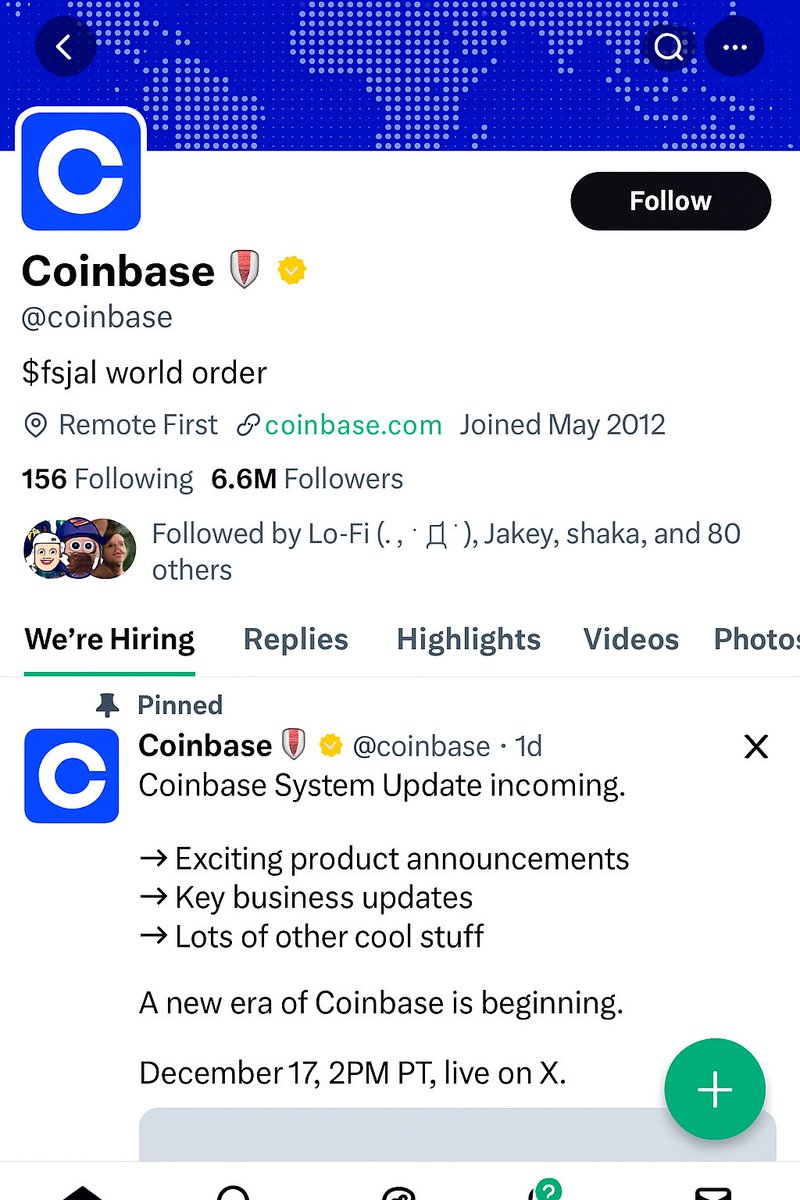 wow.. true if big. <a href="/coinbase/">Coinbase 🛡️</a> <a href="/fsjalOG/">fsjal</a> 
 
$fsjal

GP7m3USdHDSrNoUzsZqZTboKaJiabFQShzgV2RkFnZyh