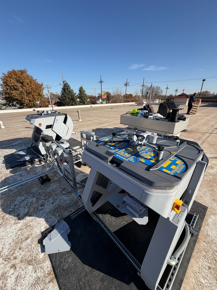 OmahaPolice's tweet image. 🚔🚁 OPD is launching Nebraska’s first Drones as First Responders program TOMORROW!

This new initiative improves response times, boosts officer safety, and provides real-time aerial awareness during critical incidents.