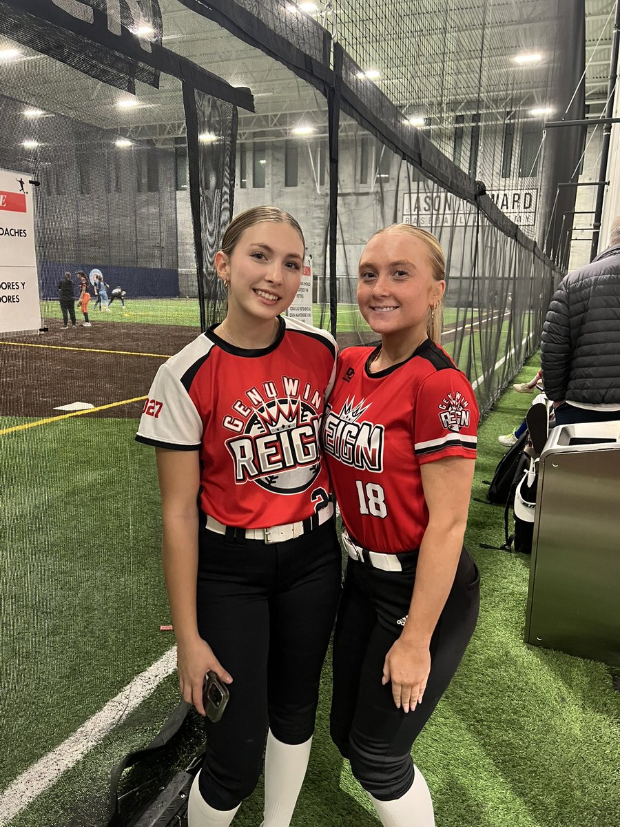 Thank you to <a href="/CoachWoo24/">Alaynie Woollard</a> <a href="/sut24/">Chris Sutcliffe</a> <a href="/Abbers410/">Abby Ramirez</a> <a href="/DePaulSB/">DePaul Softball</a> <a href="/RamblersSB/">Loyola Softball</a> for the invite! I had the best time at the DePaul/ Loyola Defensive Clinic last night- showing what I can do alongside other top infielders, working with the stellar coaches, &amp; supporting my GR girlie. #uncommitted