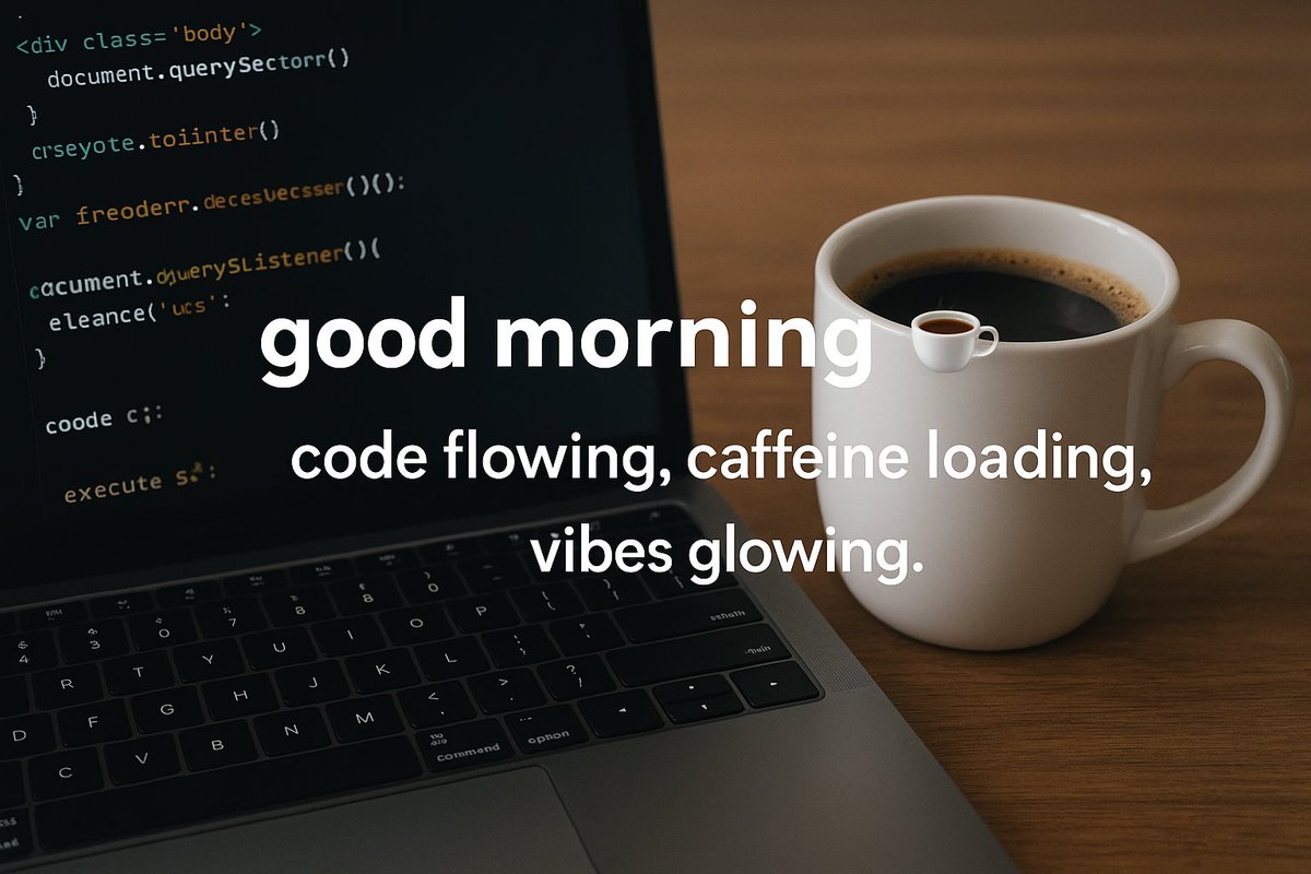 zyntracodes's tweet image. active f4f? let’s connect 🤝
tech side of X waking up ☕💻