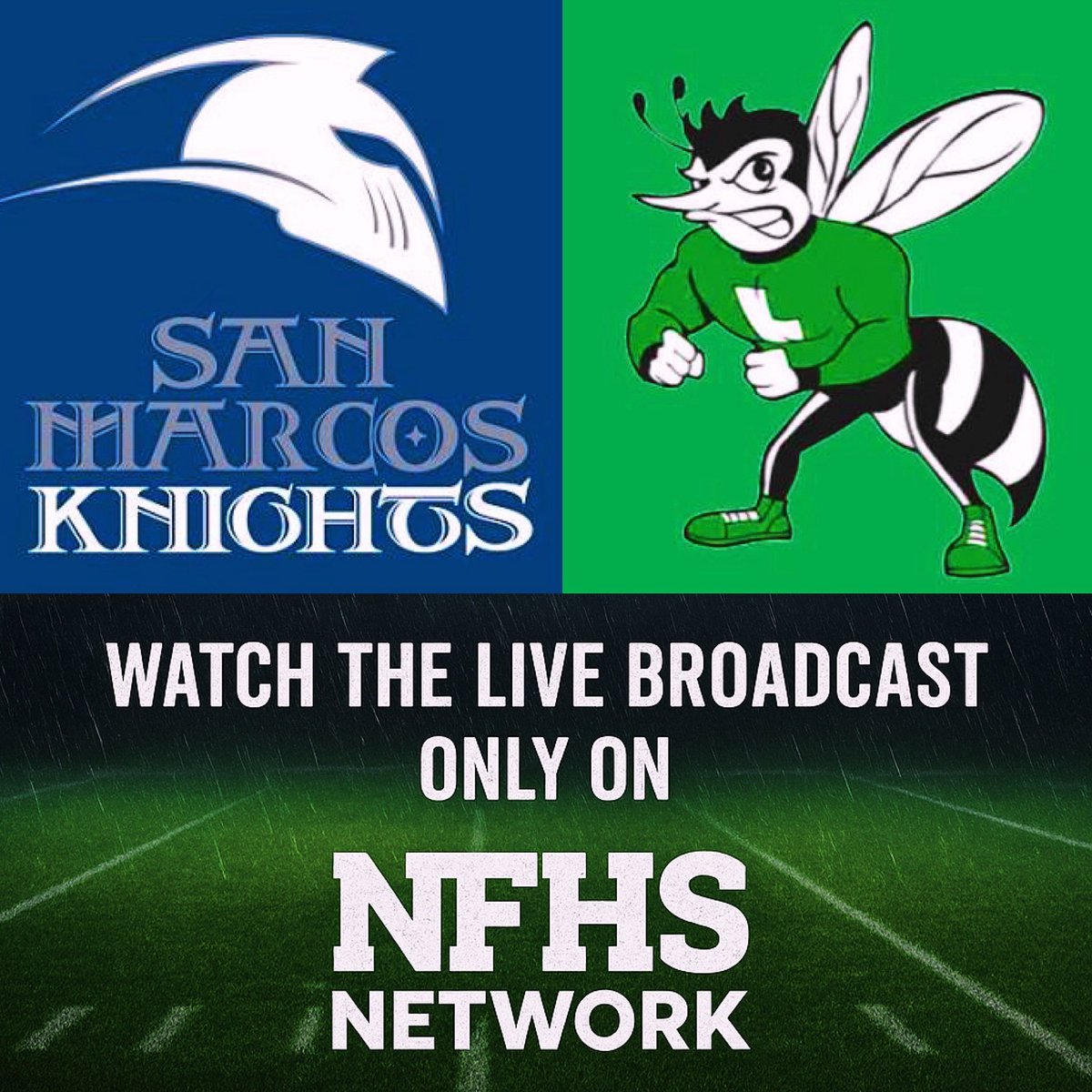 SoCalSportsProd's tweet image. 2025 @cifsds Div. 1 Football Semifinal on Fri Nov 21st at 7PM: @SanMarcosFBall vs. @THEHIVEFB 

Watch the Live Broadcast only @NFHSNetwork with T.C. Wardle &amp;amp; Sam Anno @uscfb &amp;amp; @NFL Player and Coach on the Call! nfhsnetwork.com/events/socal-s… @sanmarcoscity @SBLiveCA @MaxPreps…