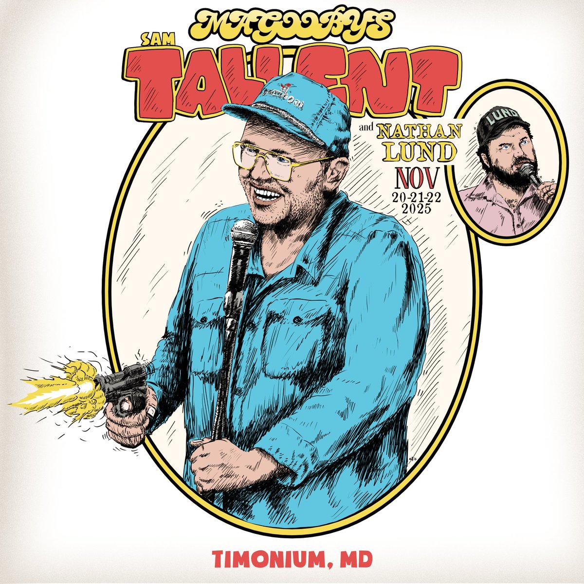 NolanFKNRyan's tweet photo. @TallentSam and @NathanLund run Mcgoobys in Baltimore this weekend TICKETS https://t.co/lNdNaW6kdS https://t.co/2et8s5LIV4