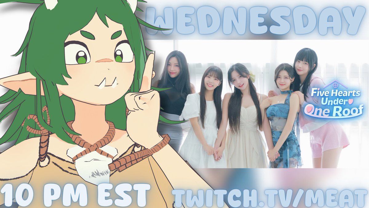 meatscave's tweet image. UWAH I AM TIRED 

TONIGHT MEATHEADS its SOME SORTA MENS DAY and so TO BE A REAL MAN im going to DO THE RIGHT THING and LAY BACK WHILE A WOMAN DOES ALL THE WORK! we&apos;re playing FIVE HEARTS UNDER ONE ROOF a game @/YoroYoyoVirtual gifted me!