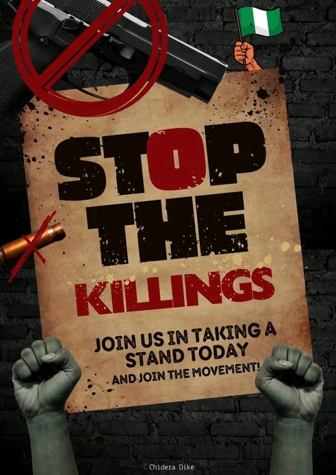 Adeyerilad's tweet image. we need to say something!
Do something!
our government as really fail us in many ways!
we can't continue like this and be K!ll like chicken!
#putanendtoinsecurities in Nigeria!