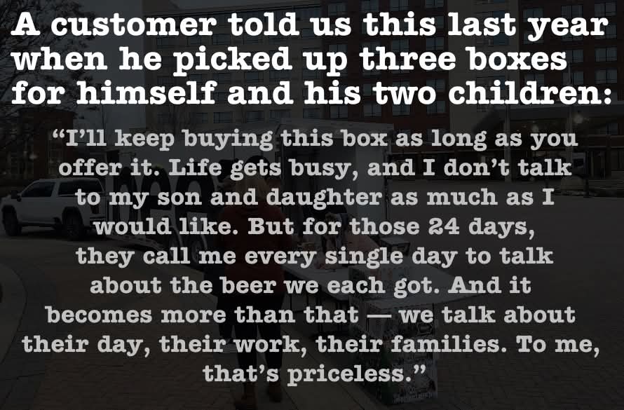 What he said.   Get your box secured before we run out.  We are down to our last few beer and cider boxes. 6 spots to get your box. 
craftbeertent.square.site