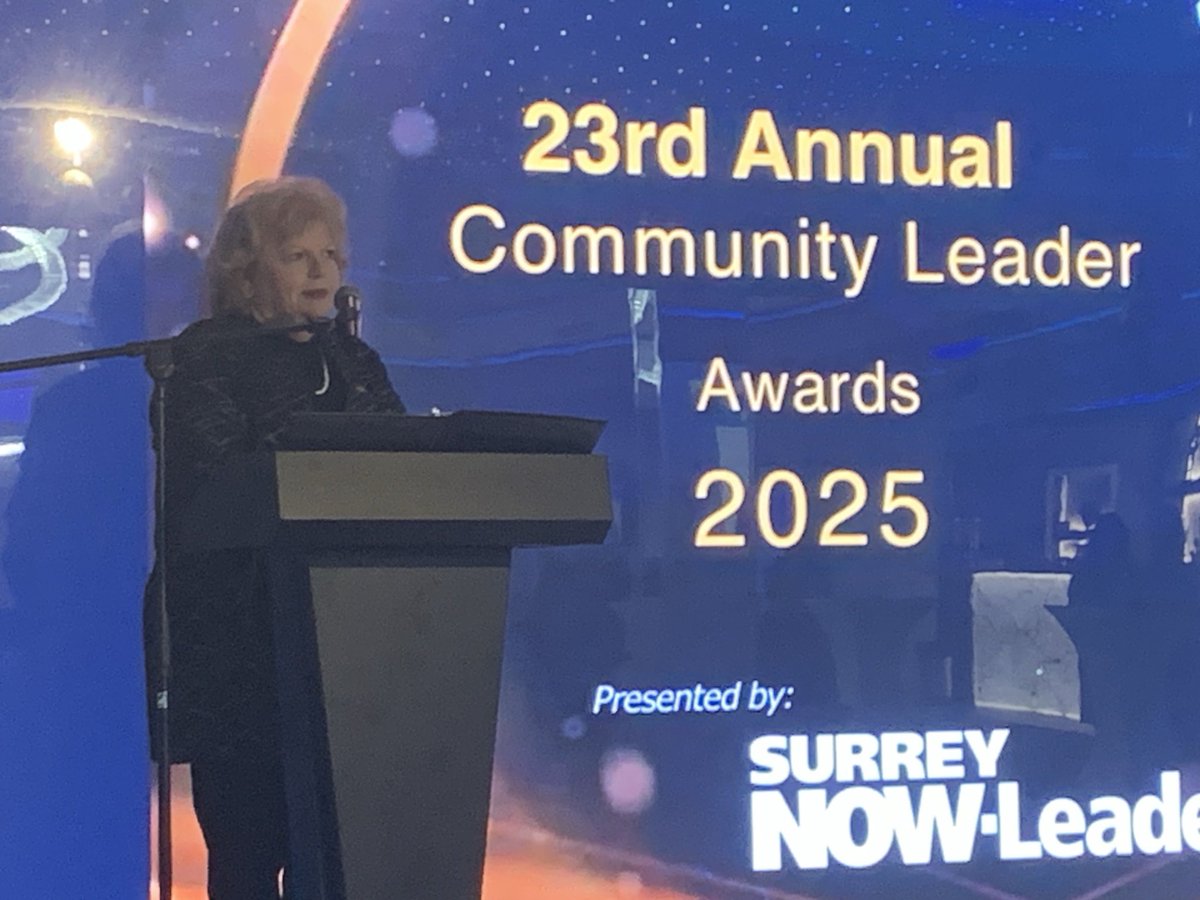 Words of thanks and welcome from ⁦<a href="/MayorLocke/">Brenda Locke</a>⁩ #surreybc