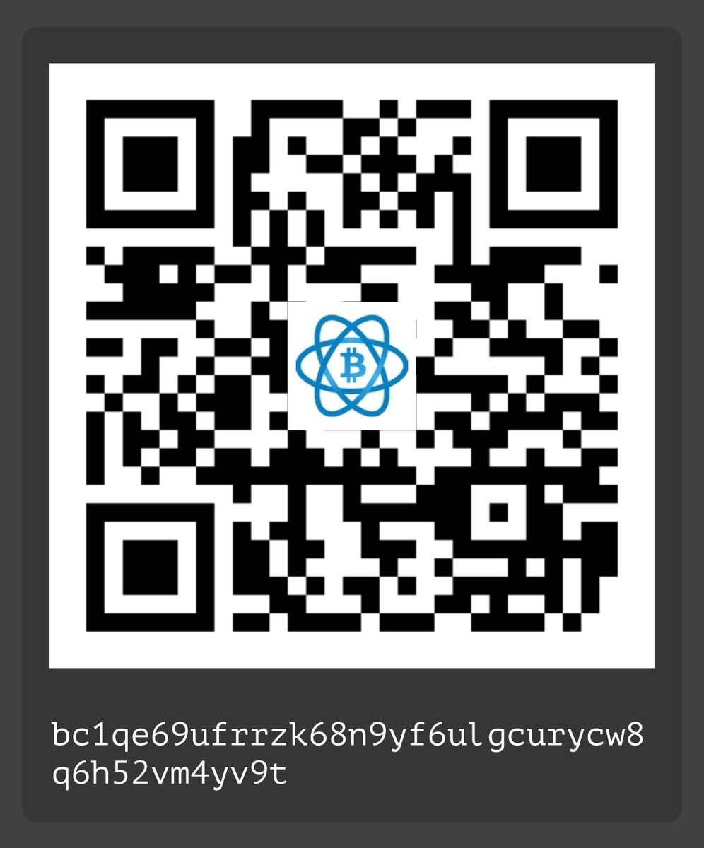 JUTZIPHILIPP's tweet photo. bc1qe69ufrrzk68n9yf6ulgcurycw8q6h52vm4yv9t https://t.co/QiGcs0fTA7