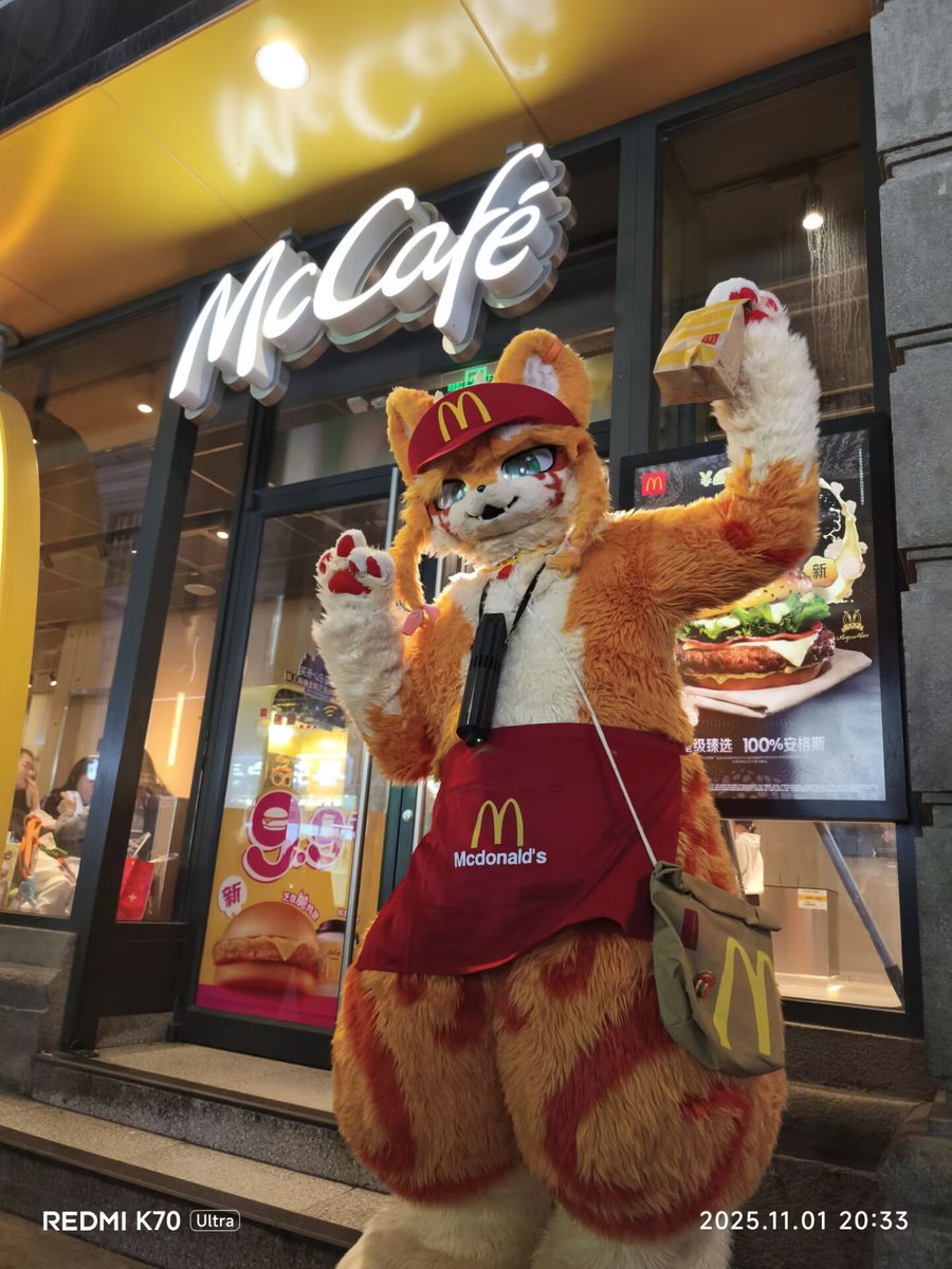 xiaofeng1286987's tweet photo. 今天的🦊是麦乐鸡和炸薯条🍟的味道！

📸:@爱游戏 https://t.co/2KrlRmtwcP