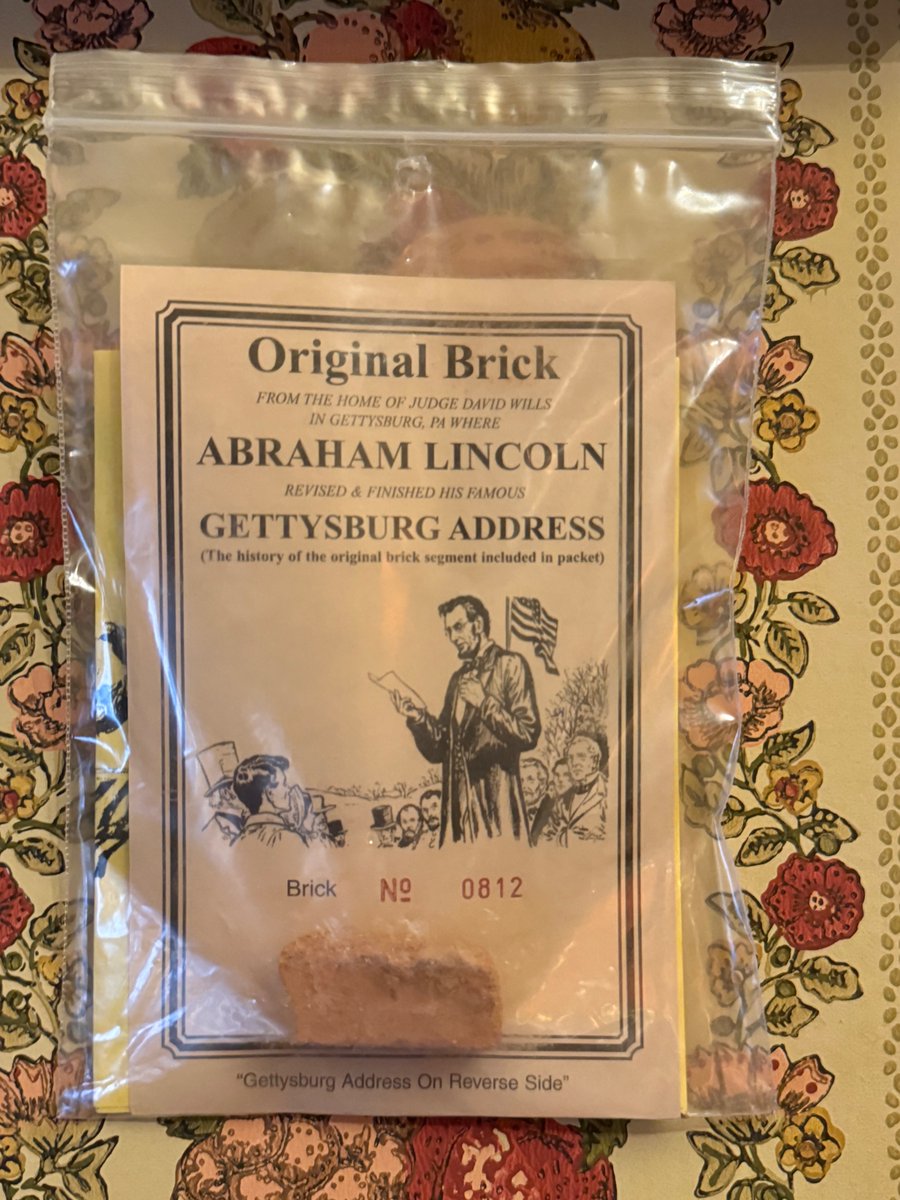 AndyBrookeLmstn's tweet image. NEVER FAR from me (on the wall beside my desk)

#OnThisDay November 19, 1863