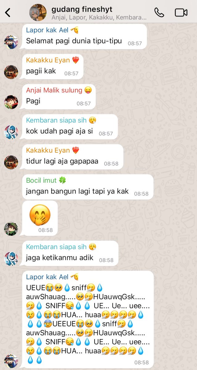 hhareshlya's tweet image. The Atharwa&apos;s one tweet au
        — Fineshyt

#Boboiboy Elementals Siblings
          written by hhareshlya