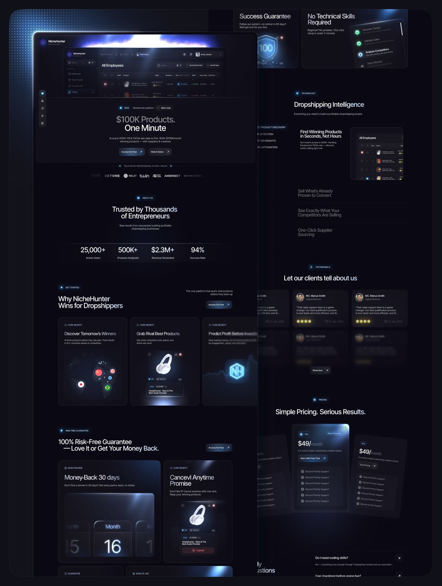 sleeplovv's tweet image. Did i cook? Design + development price — $5k

I’ll show the bento card animations later.