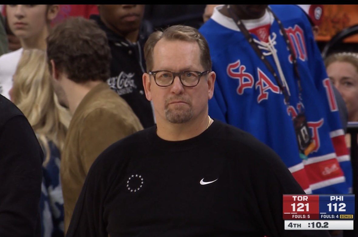 remember when Nick Nurse said "good luck with those guys"

grass aint always greener on the other side pal 😂