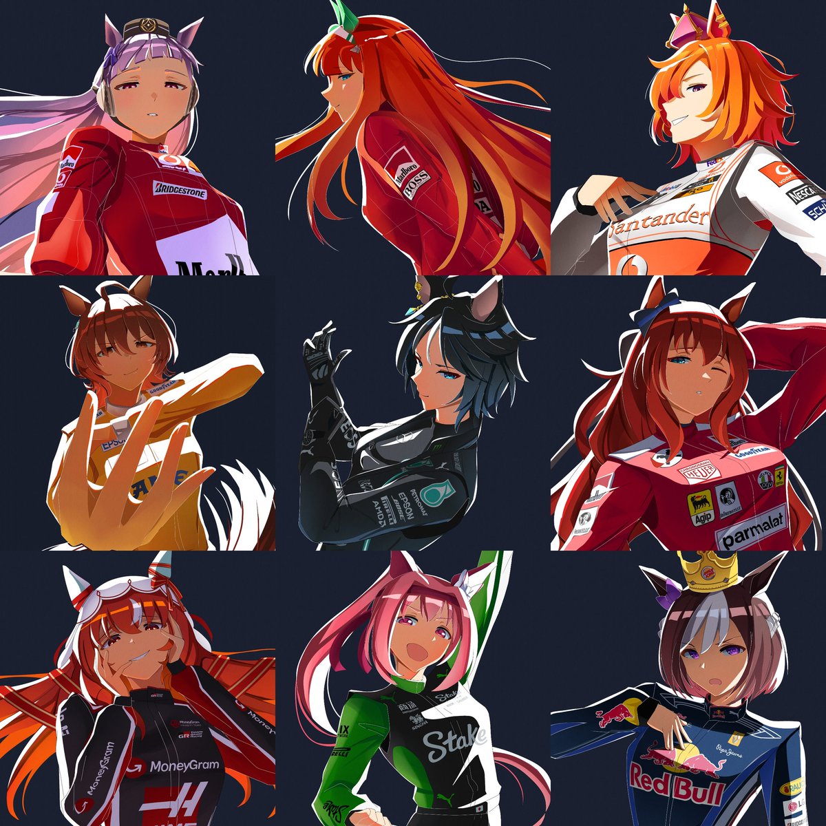Finished 9 out of the planned 16 umas!

Check out my patreon for the full uncropped version!!! ↓↓↓
patreon.com/ToyeetaPr1us?u…