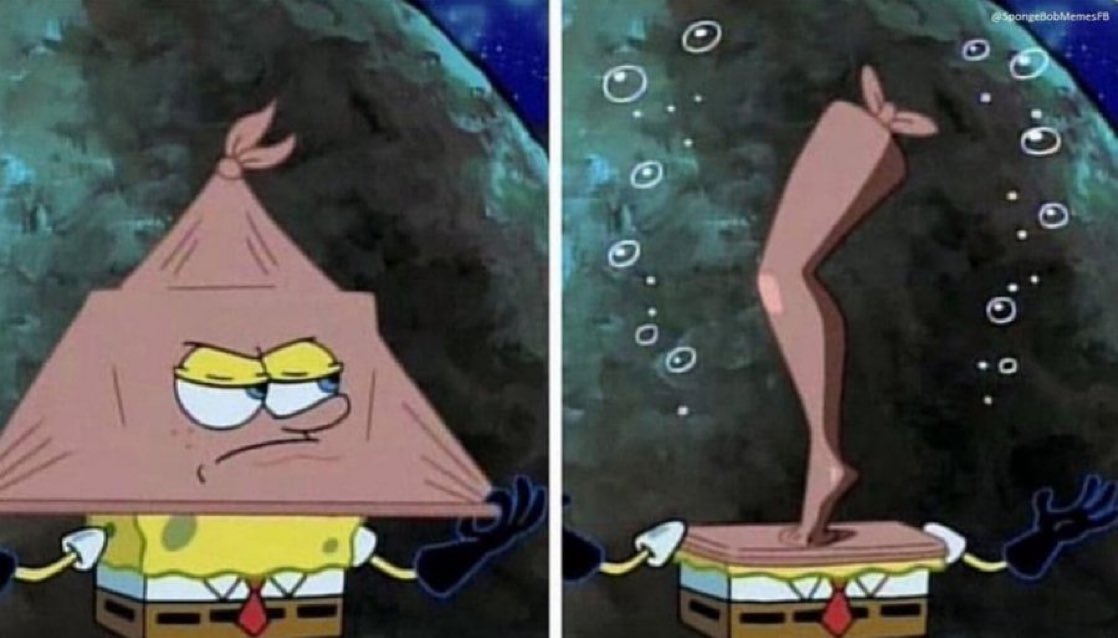 alecsbutt's tweet image. It took me 20 years to realize his head went into the shape of a leg 😅