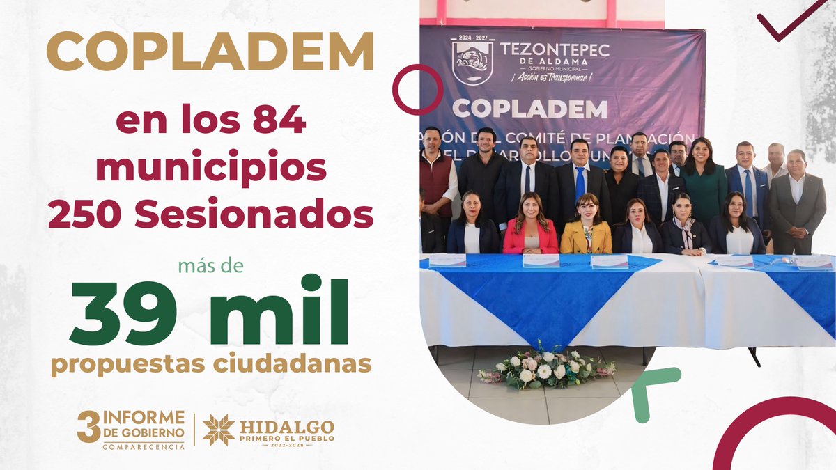 mtellov's tweet image. Cuando la gente participa, la planeación toma sentido. Cada propuesta y cada experiencia construyen políticas que nacen del territorio y de su propia gente.

#ComparecenciasHidalgo2025 #PlaneaciónParticipativa #HablemosDeResultados2025