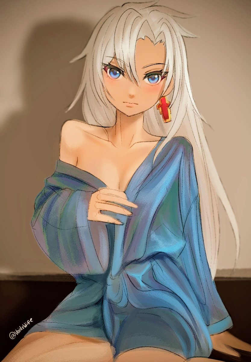 VoidsWife's tweet image. A again, she&apos;s cozy :3..(I need to draw more void, im neglecting my husband raah naurrr) #XenobladeChronicles #XenobladeChronicles3 #Xenoblade3 #xenoblade