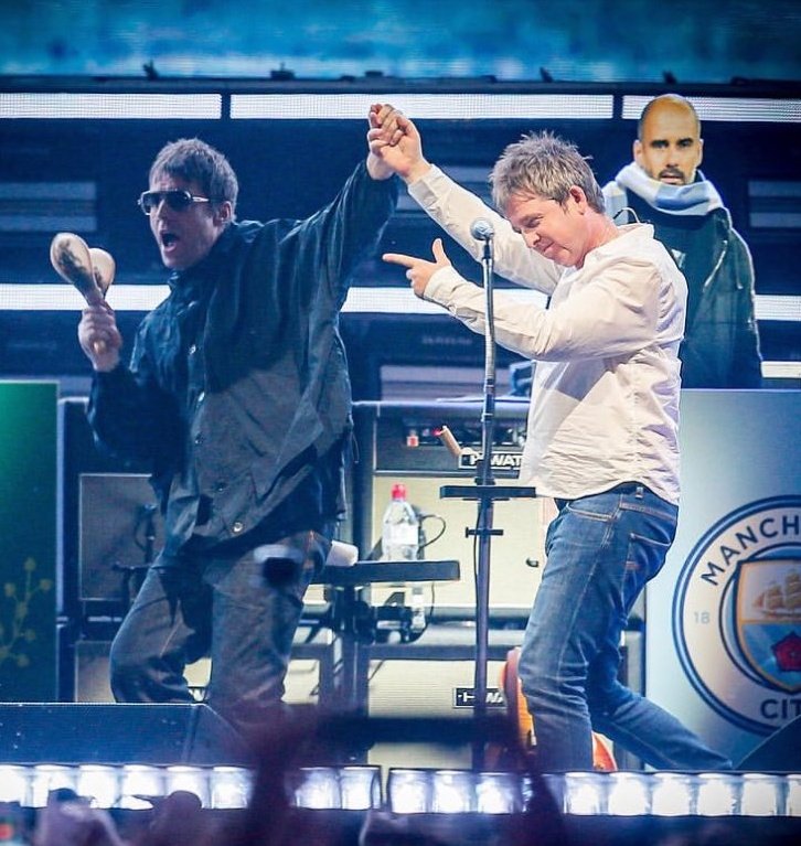 andy saw oasis tweet media