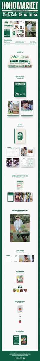 daesangdistrict's tweet image. [PHGO] #PHGO | #DaesangDistrictGO 

✨#WONHO #2026SEASONSGREETINGS [#HOHOMARKET]

🌷2460+LSF

Cutoff: 12/2
DOP: 12/15
Release: 12/26

To order: forms.gle/3DWyvS48xwqiTR…

#Weenee #MONSTA_X #Monstax #Monbebe