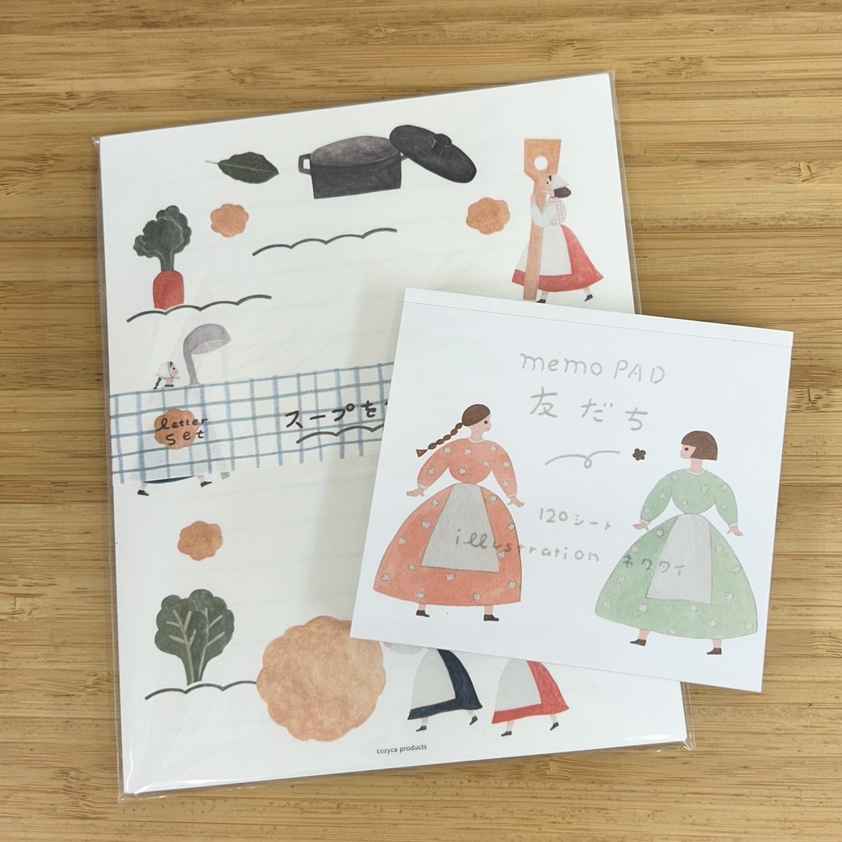 ネクタイさんのレターセット」入荷しました⭐︎ タイトルは「スープを