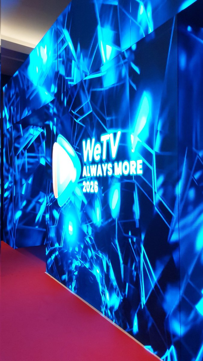 AhReum_12's tweet photo. Thank You WeTv for this event🩵.
I'm happy to meet them
@WeTVIndonesia
#WeTVAlwaysMore2026 #AlwaysMoreID #MengZiyi #ZhouYiran https://t.co/qix9mvz2sr