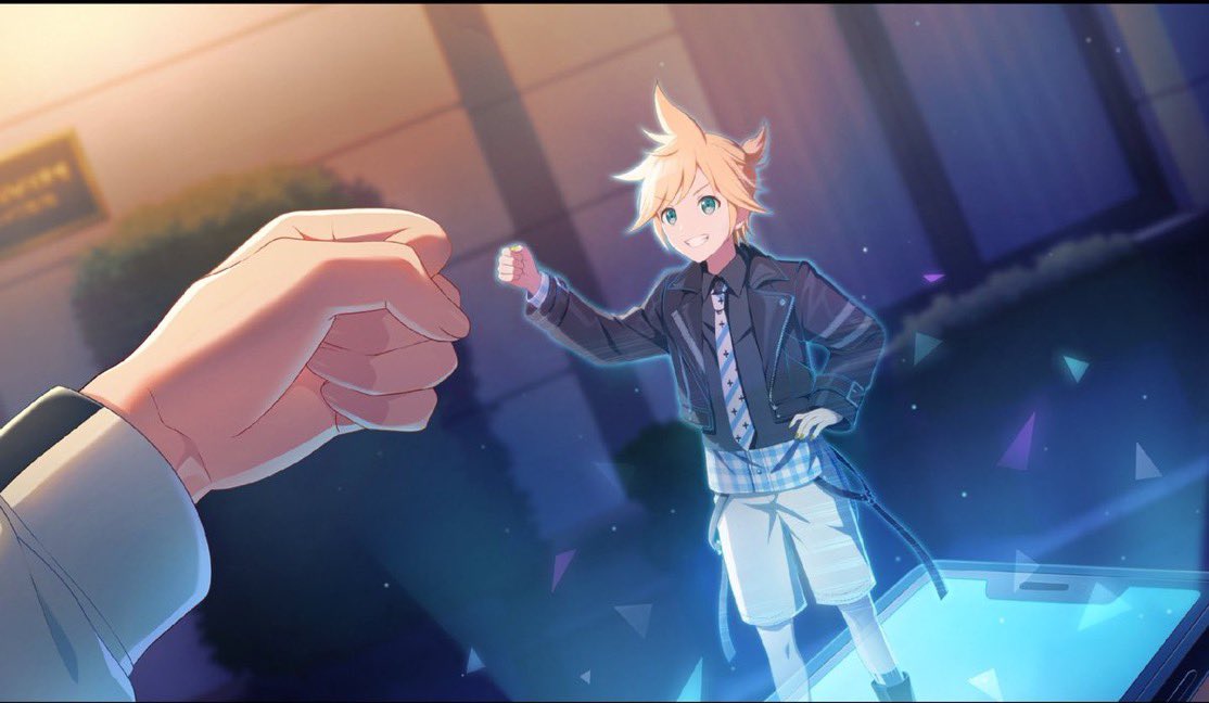 im actually so tired of the cards where the vocaloid is coming out of the phone i hate it im sorry