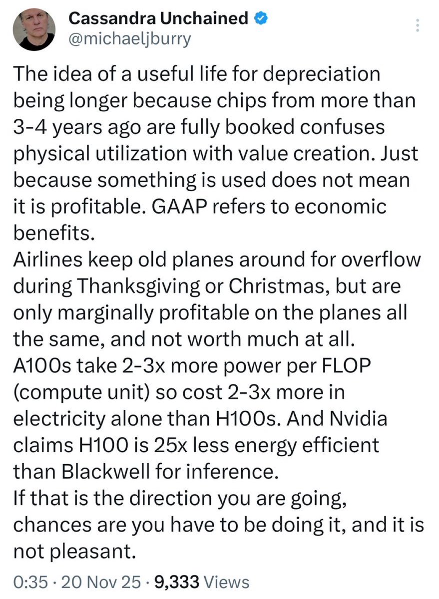 Going to need to put this on the docket <a href="/friedberg/">david friedberg</a> 

<a href="/michaeljburry/">Cassandra Unchained</a> come on the pod