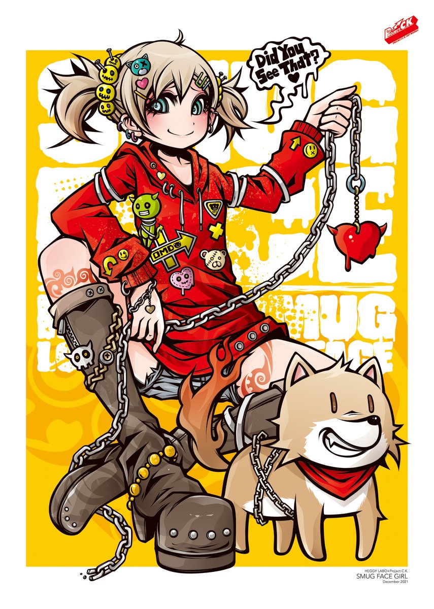 アニメポスター　プロジェクトCK TANKTOP アニメポスター プロジェクトCK TANKTOP Project.C.K. (@pck_ken_zaki