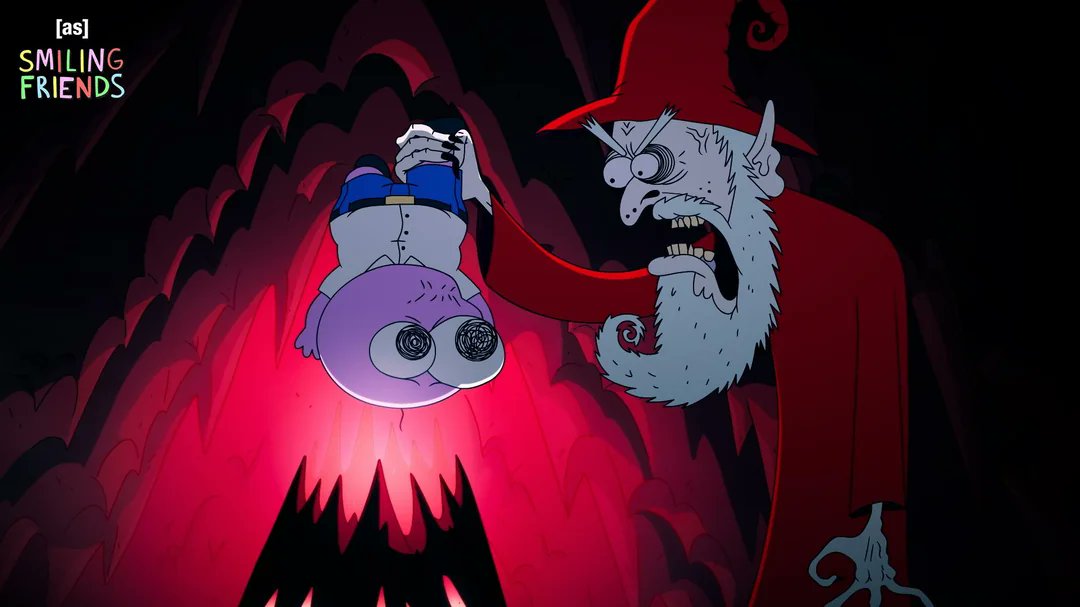 swimpedia's tweet image. Check out some brand new images from the next episode of Smiling Friends Season 3, &quot;Shmaloogles&quot;!